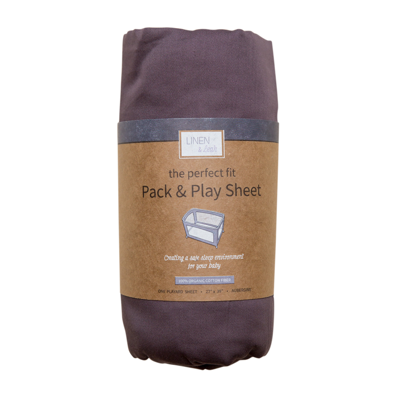 Perfect Fit Pack & Play Sheet - Natural