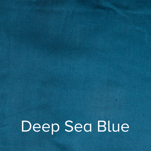 Perfect Fit Pack & Play Sheet - Deep Sea Blue Swatch
